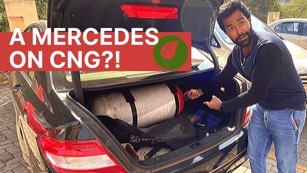 தனது பென்ஸ் காரின் மைலேஜை அதிகரிக்க இளைஞரின் வித்தியாசமான யோசனை!! என்ன செஞ்சிருக்காருனு பாருங்க...