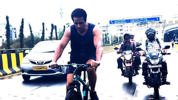 25கிமீ சைக்கிள் மிதித்து படப்பிடிப்பு தளத்திற்கு வந்த நடிகர்!! தளபதி விஜய் எஃபெக்ட் போல...