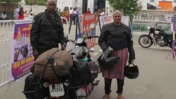 பைக்கர் ஜோடியை சுருட்டி எடுத்து சென்ற கொரோனா... சோகத்தில் மூழ்கிய பெங்களூரு பைக்கர் உலகம்... யார் இவர்கள்?