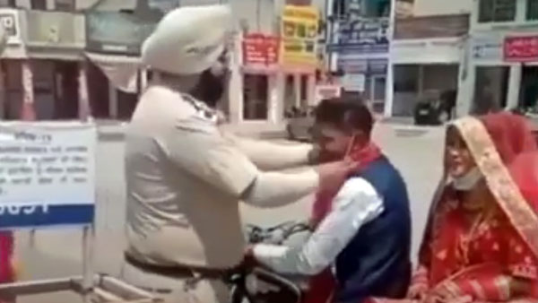 இதுதாங்க போலீஸ்!! ஊரடங்கிற்கு மத்தியில் பஞ்சாப்பில் ஹீரோவாகியுள்ள ஐபிஎஸ் அதிகாரி!