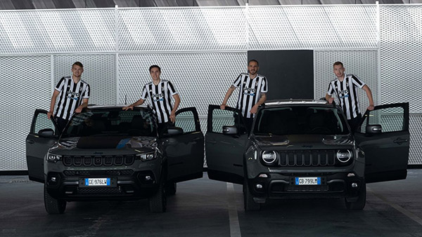 ஜீப் ஹைப்ரீட் காருக்கு விளம்பரம் தேடிதந்த ரொனால்டோ!! ஜூவெண்டஸின் புதிய ஜெர்ஸி இதுதான்! 