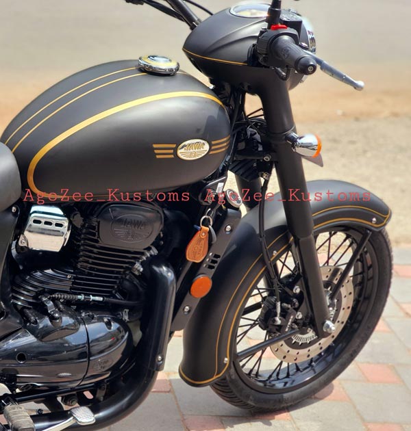 ஜாவா பெராக்கை விட ஸ்டைலா இருக்கே!! ஜாவா கிளாஸிக்கின் புதிய தோற்றம்..!