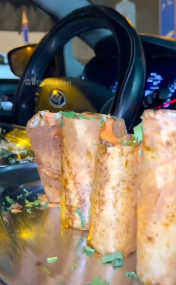 விநோத ரெஸ்டாரண்டை பார்த்து மிரண்டுபோன தொழிலதிபர்... ஹோட்டலுக்கு உள்ளே தான சாப்பிட கூடாது...