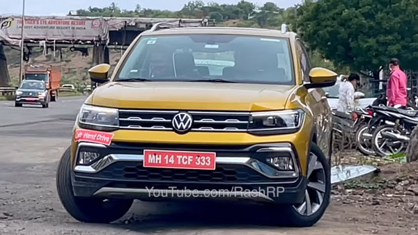 முதன்முறையாக மறைப்பின்றி இந்திய சாலையில் உலாவந்த ஃபோக்ஸ்வேகன் டைகுன்!! ஸ்பை வீடியோ வெளியீடு!