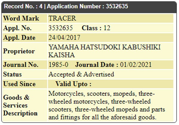 ட்ரேசர் மோட்டார்சைக்கிளை இந்தியாவிற்கு கொண்டுவரும் யமஹா!! ட்ரேசர் 700-ஆ அல்லது ட்ரேசர் 900-ஆ? 