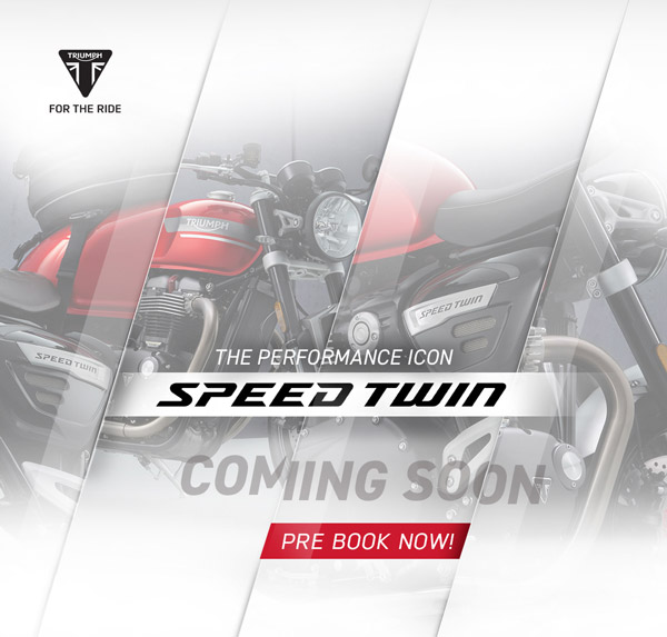 10 லட்ச ரூபா ட்ரையம்ப் ஸ்பீடு ட்வின் பைக்கிற்கான புக்கிங் இந்தியாவில் தொடங்கியது... முன்தொகையே இத்தன ஆயிரங்களா?