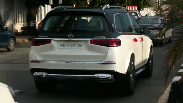 புதிய மெர்சிடிஸ்-மேபக் ஜிஎல்எஸ் காருடன் சாலையில் கம்பீரமாக உலாவந்த மும்பை தொழிலதிபர்!! வீடியோ...