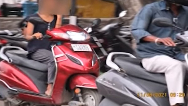 சளைக்காமல் 22 முறை அபராதத்தை செலுத்தியுள்ள இளம்பெண் வாகன ஓட்டி!! இப்படியும் மனிதர்கள் இருக்காங்க...