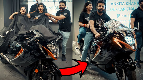 பல லட்ச ரூபா சுசுகி ஹயபுசா சூப்பர் பைக்கை வாங்கிய இளம்பெண்... இந்த பைக்கை வாங்கிய முதல் இந்திய பெண்ணே இவர்தானாம்...