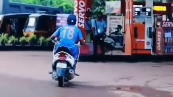 என்னதான் இருந்தாலும் இப்படி நக்கலடிக்க கூடாதுங்க! பெட்ரோல் பங்கில் கிரிக்கெட் விளையாடிய இளைஞர்! வைரல் வீடியோ!