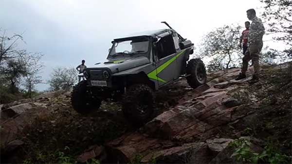 அட்வென்ச்சர் பயணங்களுக்கு இப்படியொரு வாகனம் தான் தேவை!! மாடிஃபை மஹிந்திரா தார்...