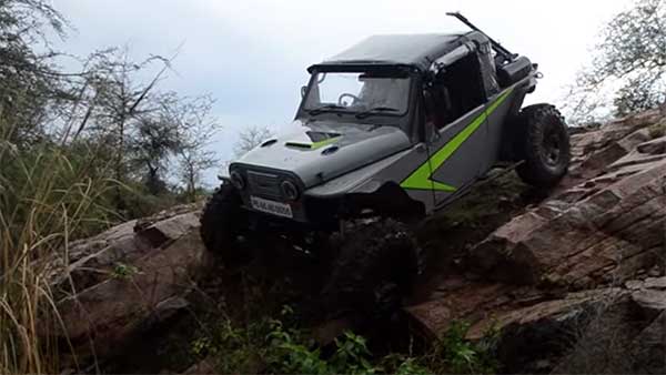 அட்வென்ச்சர் பயணங்களுக்கு இப்படியொரு வாகனம் தான் தேவை!! மாடிஃபை மஹிந்திரா தார்...