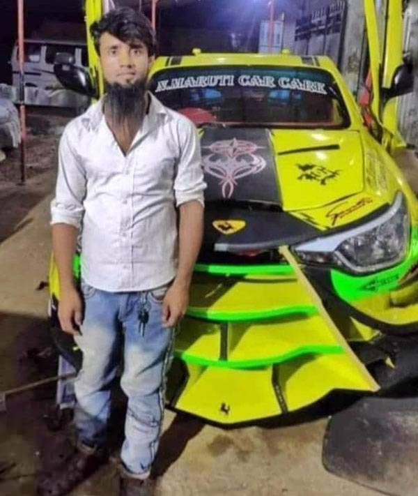 மெக்கானிக்கின் கை வண்ணத்தில் லம்போர்கினி சூப்பர் காராக மாறிய மாருதி ஸ்விஃப்ட்... இந்த கார இப்படிகூட மாற்ற முடியுமா?