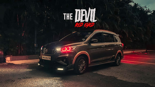 பார்க்கவே மெர்சலா இருக்கு!! உரிமையாளரால் கஸ்டமைஸ்ட் செய்யப்பட்ட மாருதி எர்டிகா!