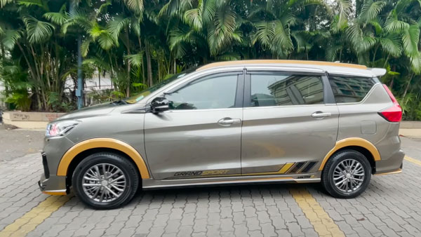 பார்க்கவே மெர்சலா இருக்கு!! உரிமையாளரால் கஸ்டமைஸ்ட் செய்யப்பட்ட மாருதி எர்டிகா!