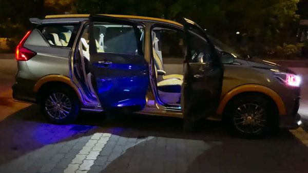 பார்க்கவே மெர்சலா இருக்கு!! உரிமையாளரால் கஸ்டமைஸ்ட் செய்யப்பட்ட மாருதி எர்டிகா!