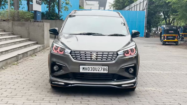 பார்க்கவே மெர்சலா இருக்கு!! உரிமையாளரால் கஸ்டமைஸ்ட் செய்யப்பட்ட மாருதி எர்டிகா!