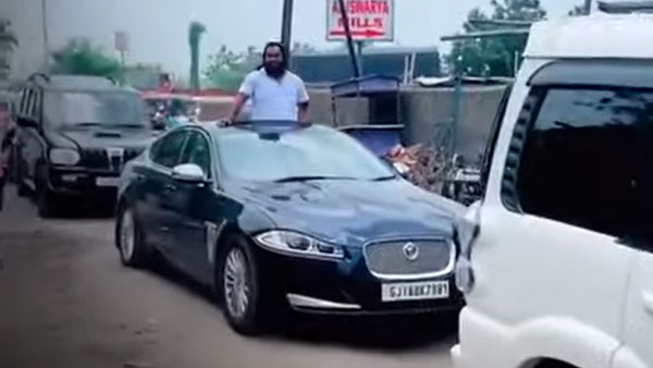 ஜெயில்ல இருந்து ரிலீஸ் ஆயிட்டாராம்... ஜாகுவார் காரில் கெத்து காட்டிய நபர்! அடுத்து என்ன நடந்துச்சு தெரிஞ்சா செம்மையா சிரிப்பீங்க!