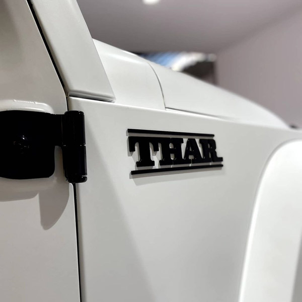 மஹிந்திரா தார் வெள்ளை நிறத்திலா!! உரிமையாளரின் சூப்பரான ஐடியா, இப்படிதான் கஸ்டமைசேஷன் செய்யனும்!