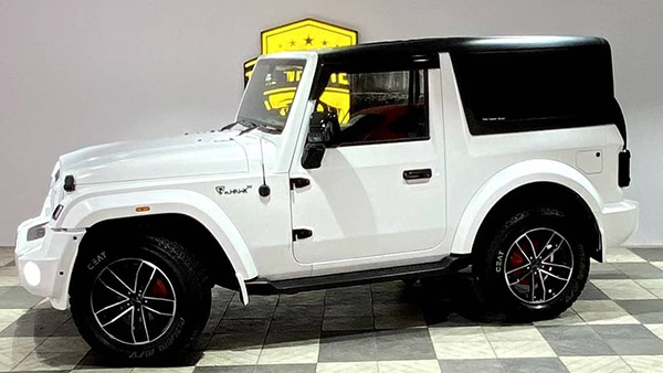 மஹிந்திரா தார் வெள்ளை நிறத்திலா!! உரிமையாளரின் சூப்பரான ஐடியா, இப்படிதான் கஸ்டமைசேஷன் செய்யனும்!