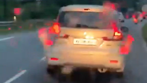 ஆம்புலன்ஸுக்கு வழிவிடாமல் சென்ற கார் ஓட்டுனர்!! வழக்குமேல் வழக்கு போட்டு தூக்கிய போலீஸார்!