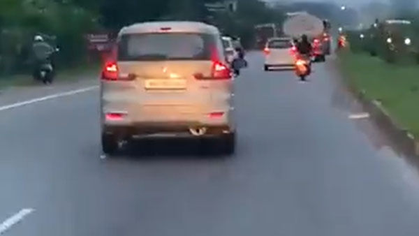 ஆம்புலன்ஸுக்கு வழிவிடாமல் சென்ற கார் ஓட்டுனர்!! வழக்குமேல் வழக்கு போட்டு தூக்கிய போலீஸார்!