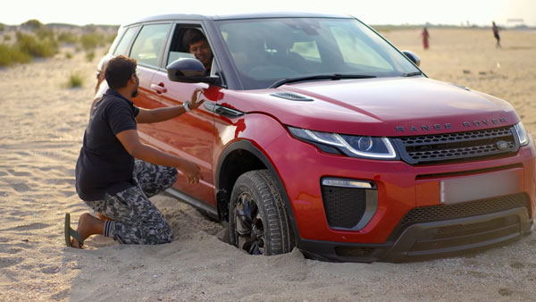 ஓட்ட தெரியாமல் தனுஷ்கோடி கடற்கரையில் விலையுயர்ந்த காரை சிக்க வைத்த இர்ஃபான்! மீட்டெடுக்க ரொம்ப போராடிட்டாங்க!