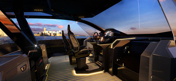 தண்ணீரில் மிதக்கும் அரண்மனை! லம்போர்கினி தயாரித்த அதி-சொகுசு படகு! அம்மம்மா இவ்ளோ சிறிய படகில் இத்தனை வசதிகளா?