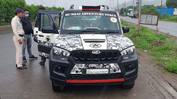 சாலையில் சும்மா சென்று கொண்டிருந்த ஸ்கார்பியோவை தூக்கிய காவல்துறை... போலீஸாரின் அதிரடிக்கு என்ன காரணம்?