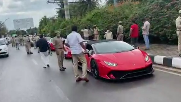 சொகுசு கார்களில் சுதந்திர தின கொண்டாட்டமா? ஓனர்களை சுற்றி வளைத்து பிடித்த ஹைதராபாத் போலீஸ்