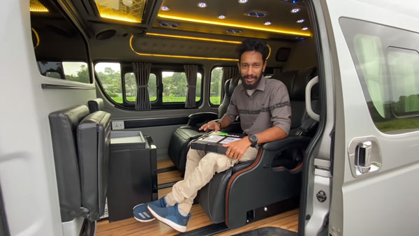 சமையலறை, கழிவறை என சின்ன வீடாகவே மாறிய Toyota Hiace... வாங்கினா இப்படி ஒரு வாகன்தான் வாங்கணும்!