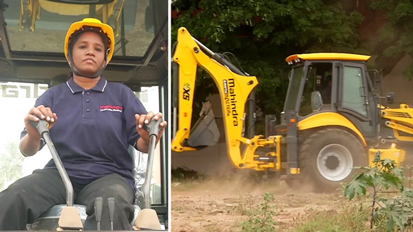 ஆண்களுக்கு சவால் விடும் அங்காள ஈஸ்வரி... தமிழகத்தில் ஓர் சாதனை பெண்... முடியாது என ஒதுங்கும் பெண்களுக்கு முன்னுதாரணம்!