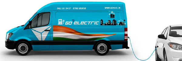 GoFuel நிறுவனத்தின் நகரும் சார்ஜிங் நிலையம்!! சார்ஜ்-ஆன்-தி-கோ என்ற பெயரில் அறிமுகம்