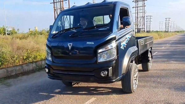 டீசல் சரக்கு வாகனங்களை ஓரம் கட்டுங்க! ஒரு தடவ சார்ஜ் பண்ணா 250கிமீ போகலாம்... M1KA சரக்கு இ-வாகனம் வெளியீடு!