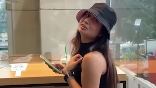 அரையும் குறையுமாக சாலையில் டான்ஸ் ஆடிய இன்ஸ்டாகிராம் பிரபலம்!! லைக்ஸிற்காக இப்படியா!