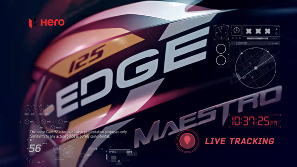 ஹீரோ மேஸ்ட்ரோ எட்ஜ்110 ஸ்கூட்டர் புதிய நிறத்தில் விற்பனைக்கு அறிமுகம்!! சிவப்பு & கருப்பு நிறங்களில் பெறலாம்! 