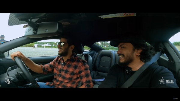 ஃபோர்டு மஸ்டங்கில் ஸ்டண்ட் செய்து ரசிகர்களை தெறிக்கவிட்ட பிரபல நடிகர்!! இந்த தடவை ரொம்ப உஷாராக இருந்துள்ளார்!