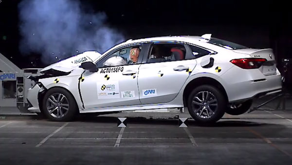 ஆசிய பாதுகாப்பு சோதனையில் முழு 5 நட்சத்திரங்களை தட்டிச்சென்ற 2021 ஹோண்டா சிவிக்!! முழு விபரம் உள்ளே