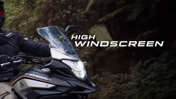 2022 ஹோண்டா சிபி150எக்ஸ் பைக்கின் முதல் டிவிசி வீடியோ வெளியீடு!! இந்தியாவில் விற்பனையில் இல்லைங்க!