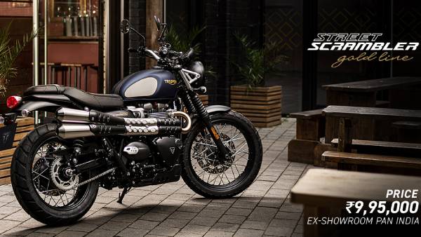 டிரையம்ப்பின் புதிய 6 கோல்டு லைன் எடிசன் பைக்குகள் இந்தியாவில் அறிமுகம்!! ஆரம்ப விலை ரூ.9.95 லட்சம்!