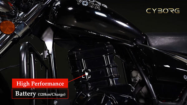 புத்தாண்டு அதுவும் முழுசா காட்சி தந்த க்ரூஸர் ரக எலெக்ட்ரிக் பைக்... சாவி இல்லாமலே ஆன் பண்ணலாம்!