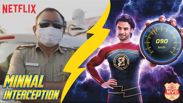 ‘மின்னல் முரளி’ உடன் சாலை பாதுகாப்பில் இறங்கிய கேரள போலீஸார்!! பல இடங்களில் பேனர்கள் தெறிக்குது!