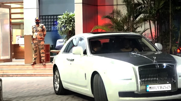 இது காரா!.. இல்ல சொகுசு கப்பலா!.. சாலையில் மிதக்கும் உல்லாச வாகனத்தில் வந்த பிரபல நடிகர்!