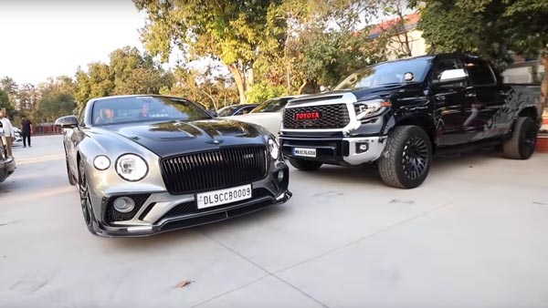 படத்துல இருக்க எல்லா காருமே ஒற்றை இந்தியருக்கு சொந்தமானவை... கிட்டதட்ட 100 சொகுசு கார்கள் இருக்கிறதாம்!