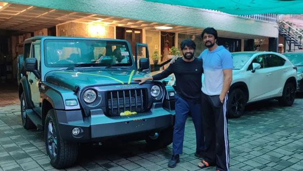 'பீஸ்ட்' படக்குழுவின் மிக முக்கிய நபருக்கு புதிய காரை பரிசளித்த கன்னட நடிகர்... ஓஹோ அதுக்காகதான் குடுத்தாரா?