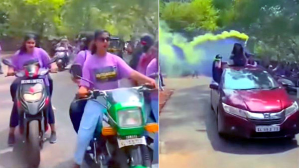 ஆர்டிஓ வரை சென்ற கேரள கல்லூரி மாணவிகளின் ‘ஆர்ட்ஸ் டே’ கொண்டாட்டம்!! வழங்கப்பட்ட புதுமையான தண்டனை!