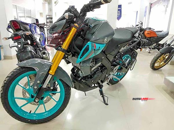 அசத்தலான வண்ணங்களில், ஷோரூம்களில் 2022 யமஹா எம்டி15 வி2 பைக்!! டெலிவிரி விரைவில் ஸ்டார்ட்!