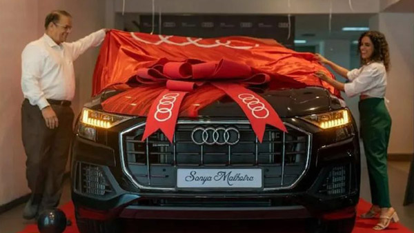 ஆடியின் உச்சநிலை சொகுசு காரை வாங்கிய தங்கல் பட நடிகை... இந்த விலை எல்லாம் அவங்களுக்கு அசால்டுங்க!