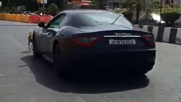 நாயை அடித்து தூக்கிய மஸராட்டி சொகுசு கார்... அதுக்கப்புறம் விலையுயர்ந்த காருக்கு நடந்த சோகத்தை பாருங்க... 