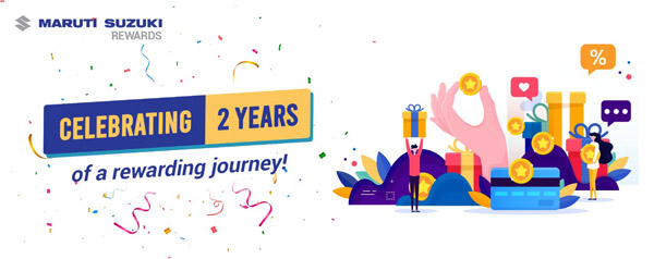 வெறும் 2 ஆண்டுகளில் 70லட்ச வாடிக்கையாளர்கள்... ‘ரீவார்ட்ஸ் பிரோகிராம்’-இன் 2ஆம் ஆண்டை கொண்டாடும் மாருதி சுஸுகி